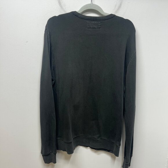 Denim & Supply Ralph Lauren Graphic Sweatshirt Native American Print L/G Black - Picture 4 of 6